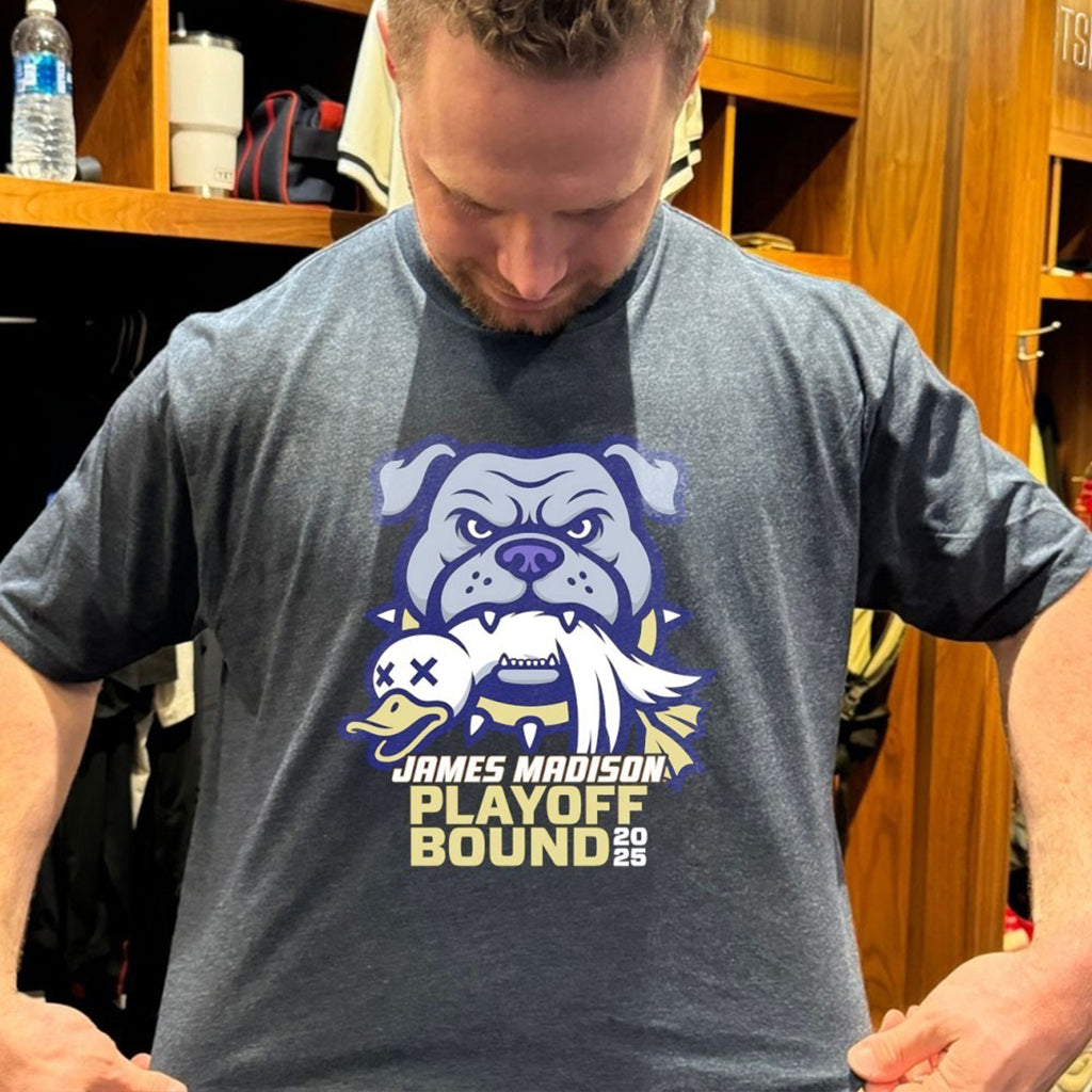 Jmu Dukes 2025 26 Cfp Playoff Bound Mascot Classic T Shirt - Roseregae