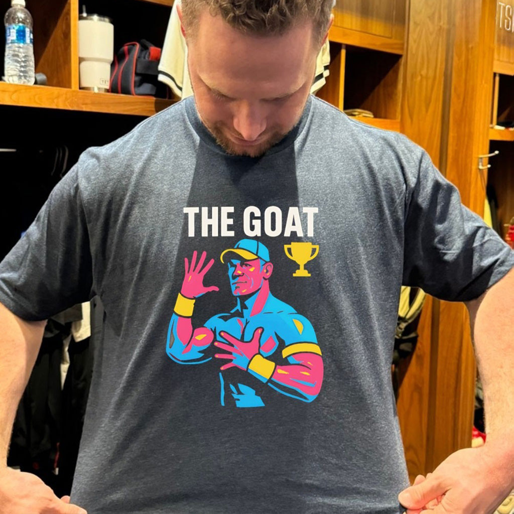 John Cena Goat Champion Wwe T Shirt - Roseregae