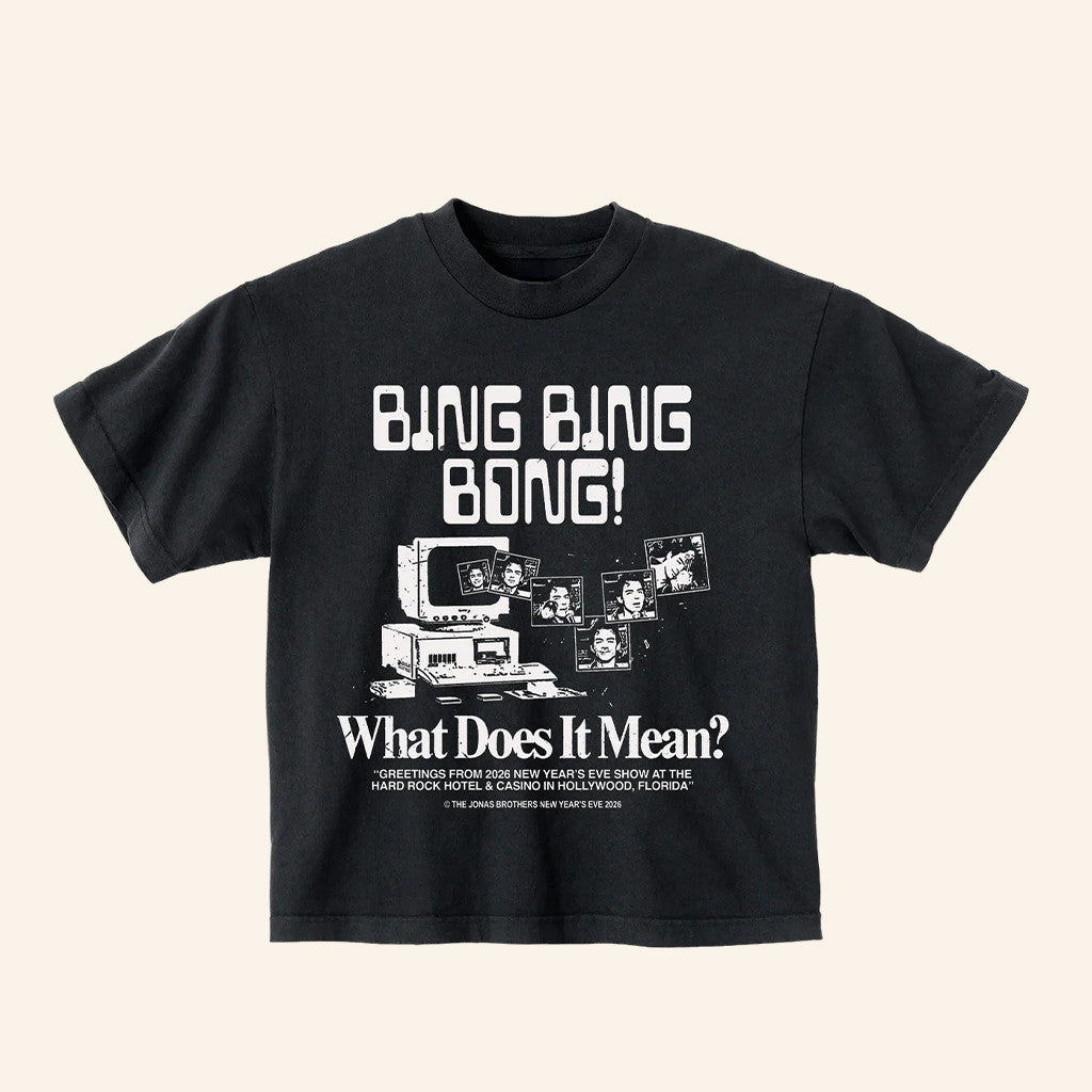 Jonas Brothers Merch Bing Bing Bong T-Shirt Gifts For Music Enthusiasts - Roseregae