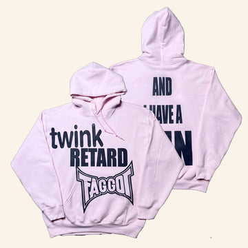 Juna Thrifts Merch Twink Retard Faggot And I Have A Gun Hoodie Gifts For Her - Roseregae