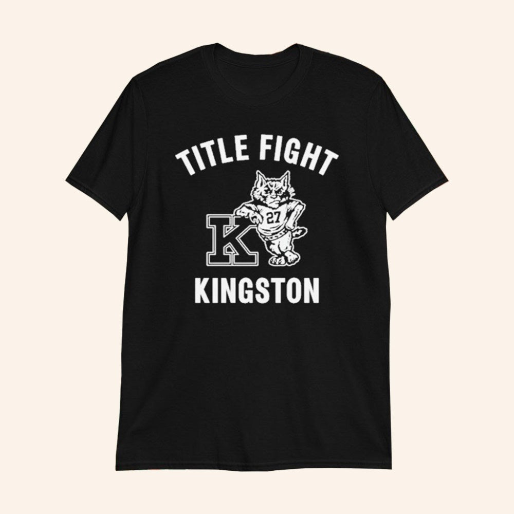 Kentucky Basketball Merch Title Fight Kingston Mascot T-Shirt Gifts For Basketball Fans - Roseregae