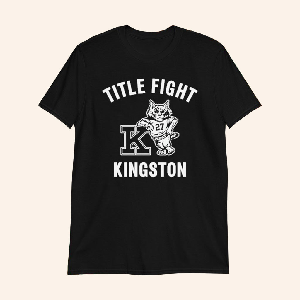 Kentucky Basketball Merch Title Fight Kingston Mascot T-Shirt Gifts For Basketball Fans - Roseregae