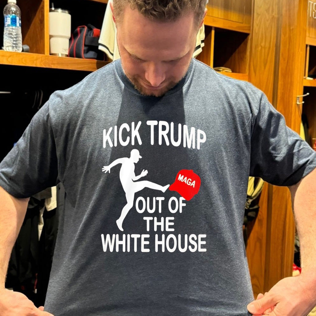 Kick Trump Out Of The White House Maga T Shirt - Roseregae