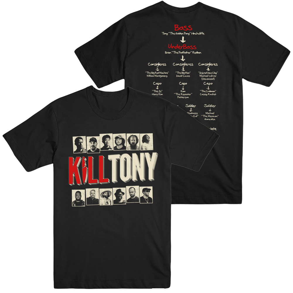 Kill Tony Merch KT Mafia T-Shirt Music Gifts For Fans Father's Day Gift for Dad - Roseregae