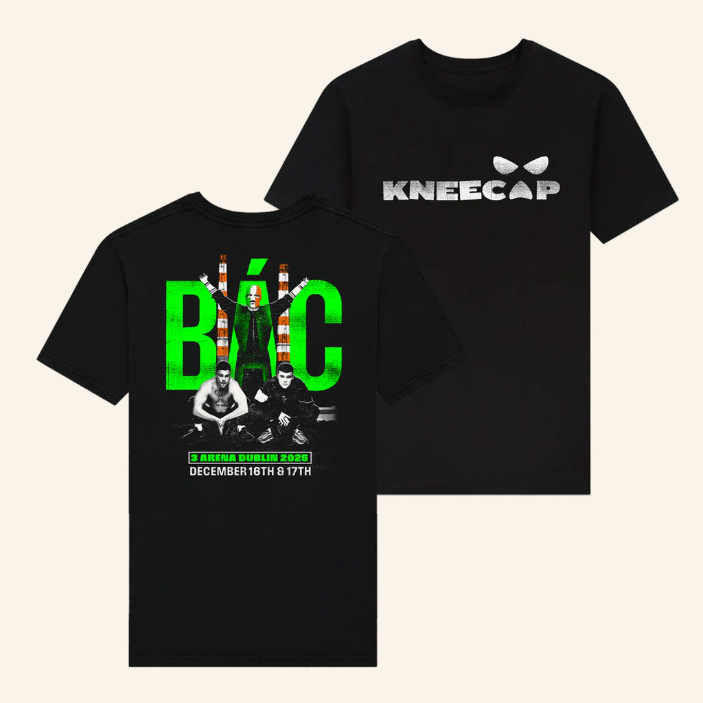 Kneecap Merch B A C 3Arena Dublin 2025 T-Shirt Gift Ideas For Hip Hop Lovers - Roseregae