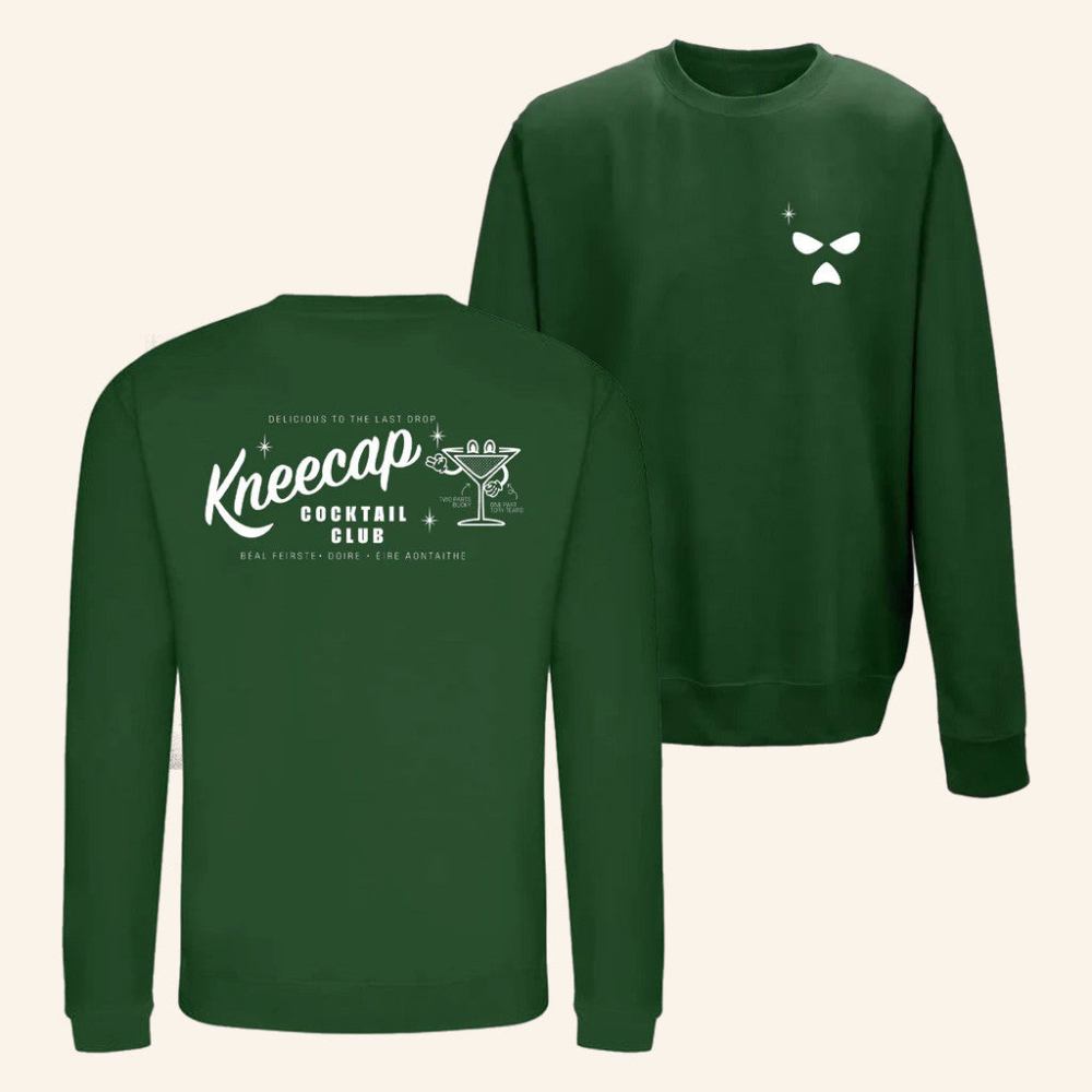 Kneecap Merch Cocktail Sweatshirt Gift Ideas For Husband - Rose Regae