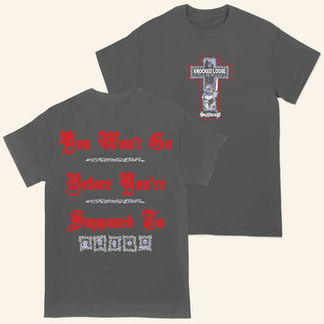 Knocked Loose Merch Girl Knife Suffocate T-Shirt Gift Ideas For Music Lovers - Roseregae