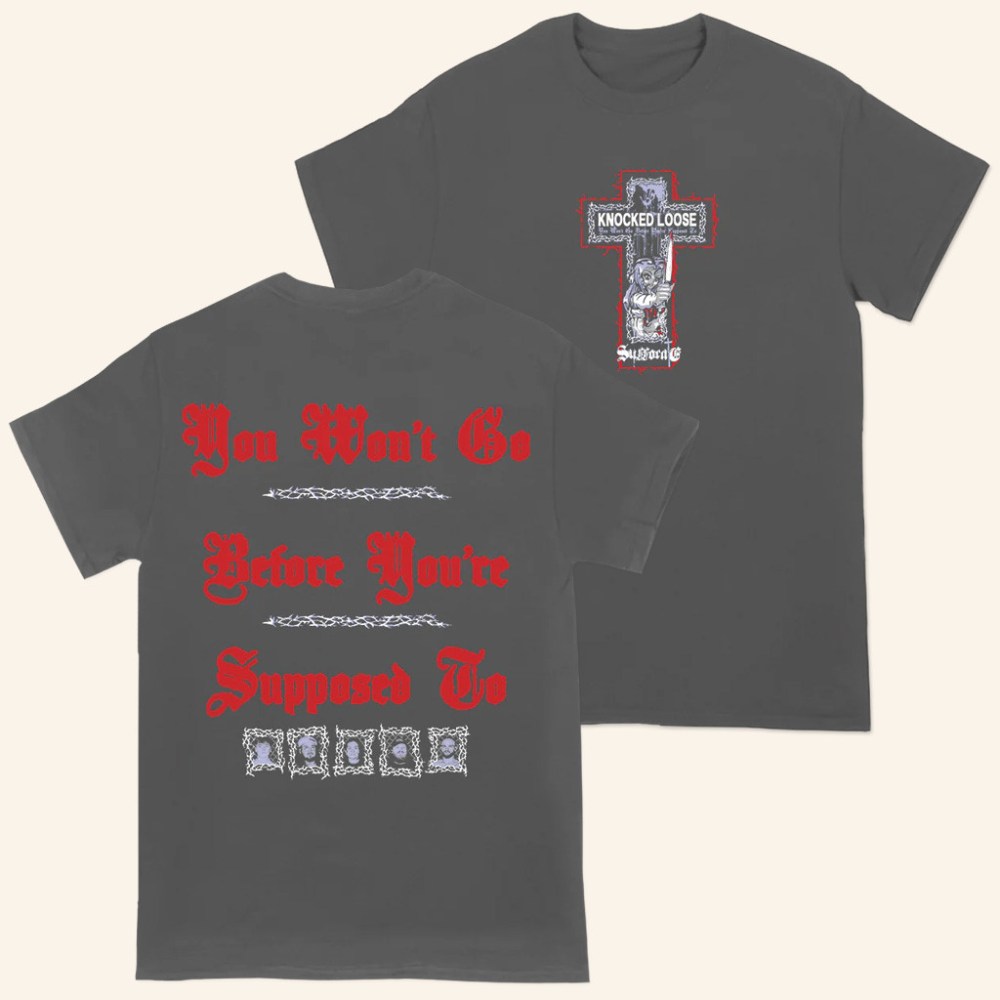 Knocked Loose Merch Girl Knife Suffocate T-Shirt Gift Ideas For Music Lovers - Roseregae
