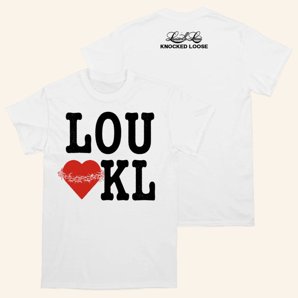 Knocked Loose Merch I Heart KL T-Shirt Music Lover Gift Ideas For Him - Roseregae