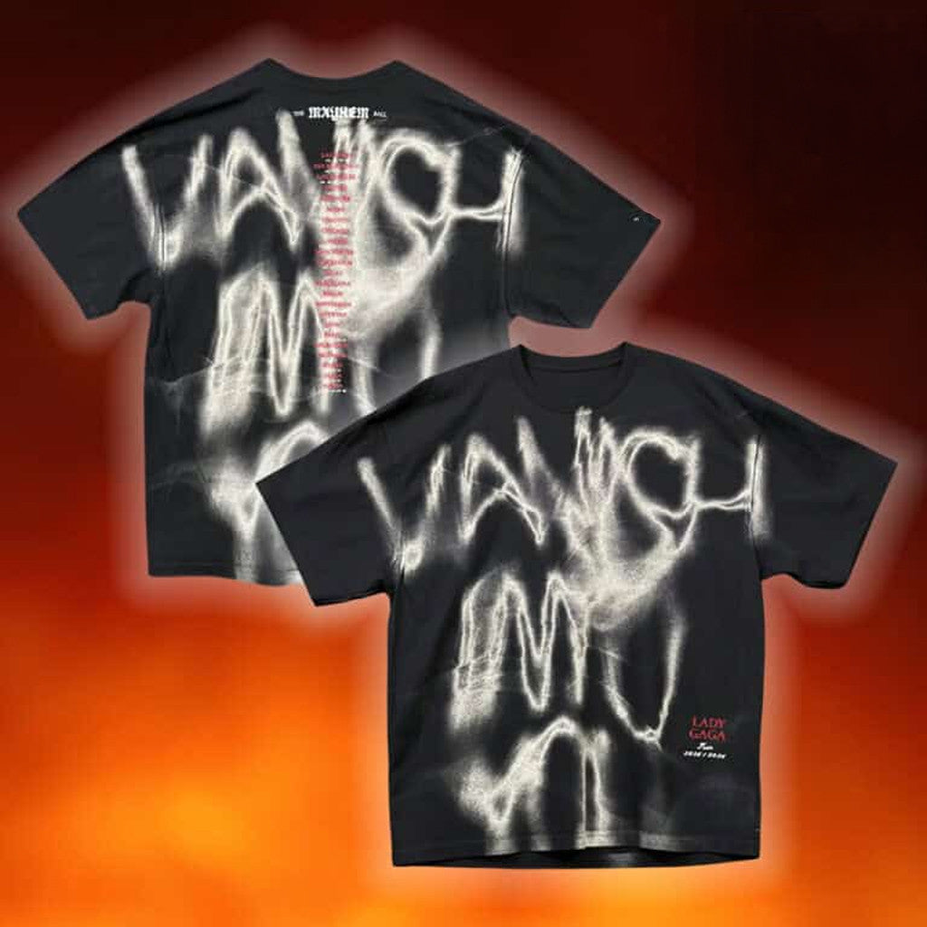 Lady Gaga Merch The Mayhem Ball Tour T-Shirt Vanish Into You Shirt Gifts For Music Lovers - Roseregae