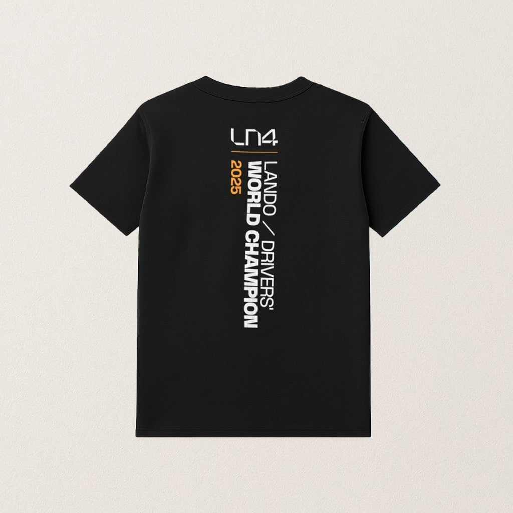 Lando Norris Championship Merch Lando Norris 2025 Drivers World Champion Shirt Gifts For Fans - Roseregae