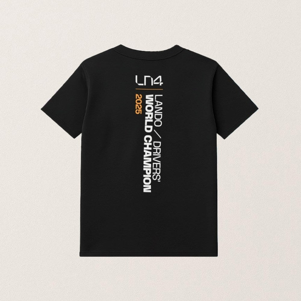 Lando Norris Championship Merch Lando Norris 2025 Drivers World Champion Shirt Gifts For Fans - Roseregae
