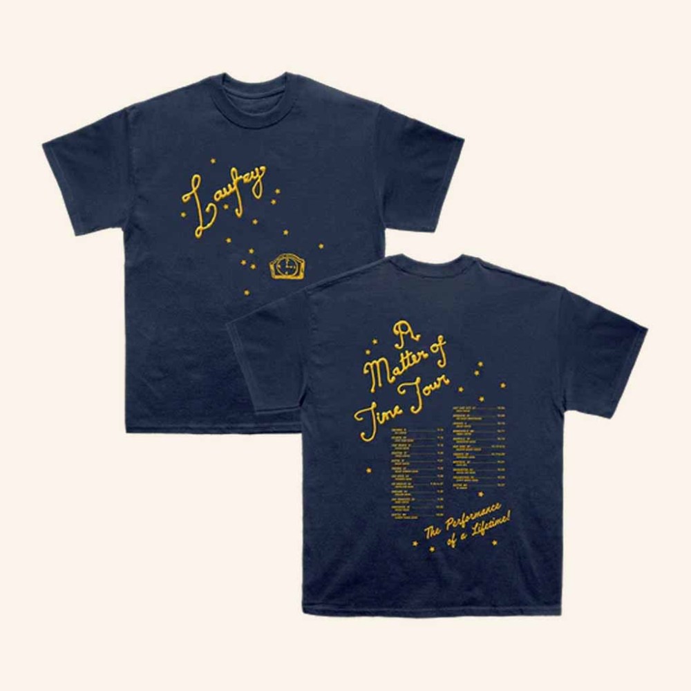 Laufey Merch A Matter Of Time Tour Shirt Unique Gifts For Music Lovers - Roseregae
