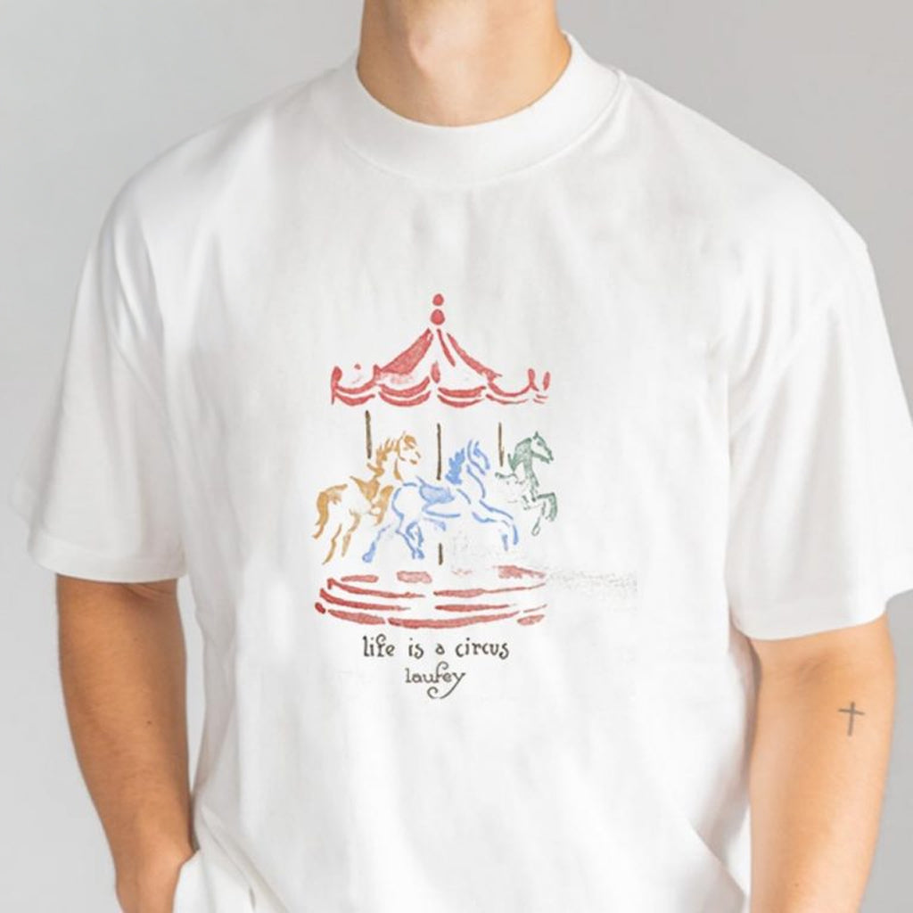 Laufey Merch Carousel Life Is A Circus T-Shirt Unique Gifts For Music Lovers - Roseregae