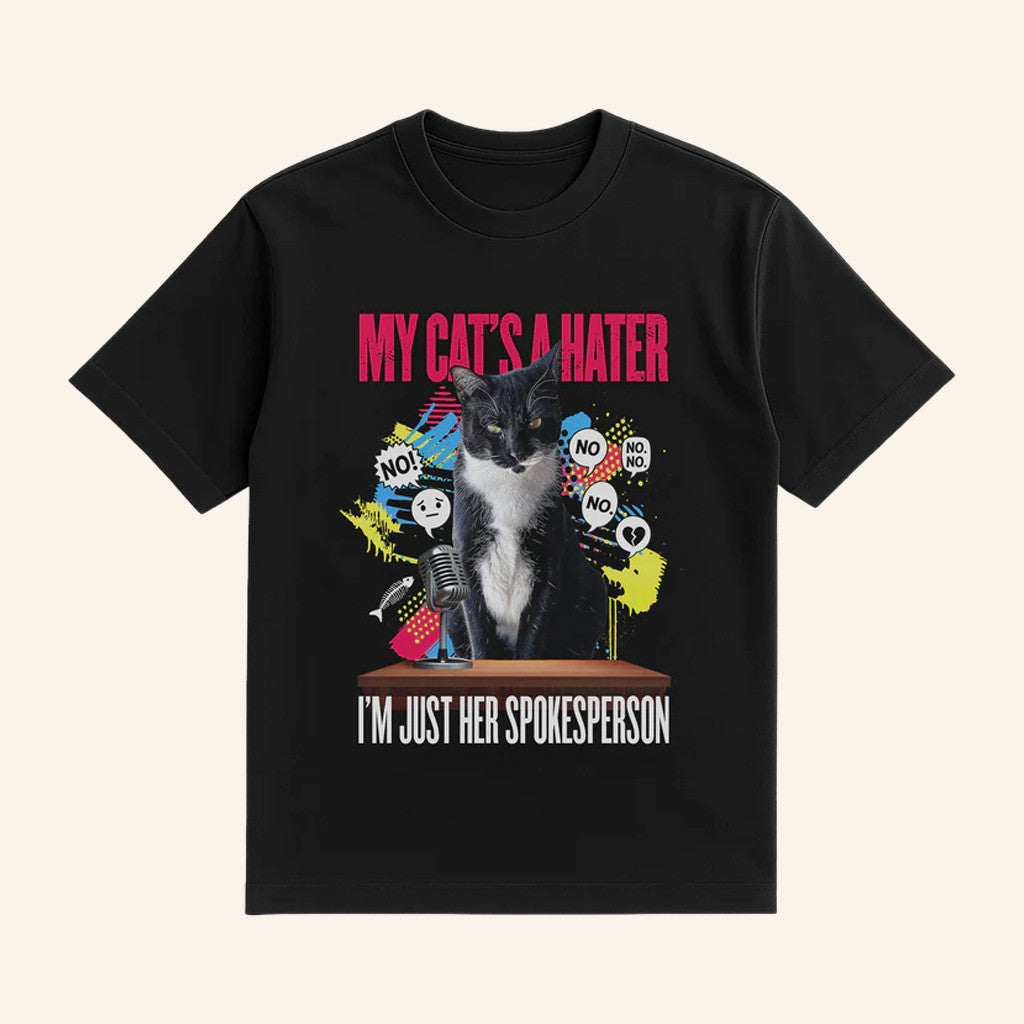 Layze Merch Stormy's Spokesperson Shirt Cat I'm Just Her Spokesperson T-Shirt Gifts For Her - Roseregae