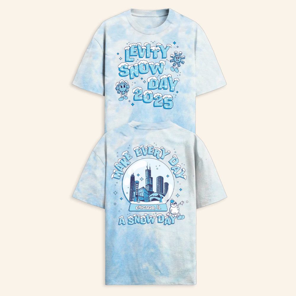 Levity Merch Levity Snow Day 2025 Tie Dye T-Shirt Best Gifts For Wife - Roseregae