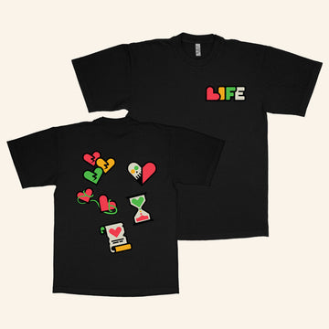 Life Series Merch Black Life Series T-Shirt Best Gifts For Her - Roseregae