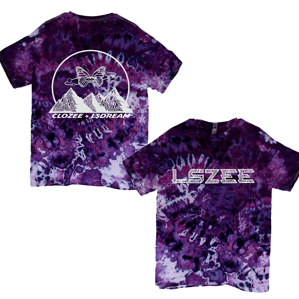 lszee Merch LSZEE Inspired Clozee Lsdream EDM Tie Dye T-Shirt Gifts For Music Fans - Roseregae