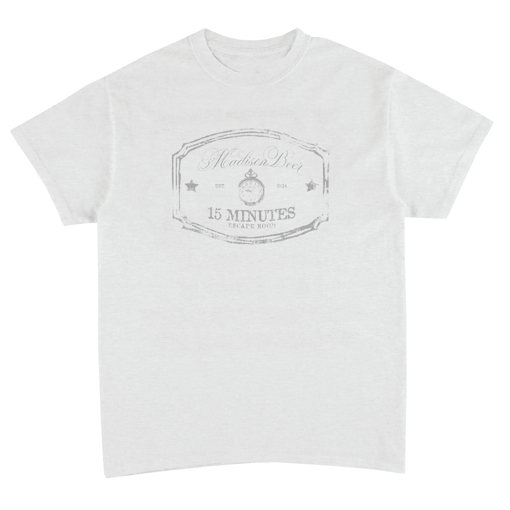 Madison Beer Merch 15 Minutes Logo T-Shirt Gifts For Music Fans Father's Day Gift for Husband - Roseregae