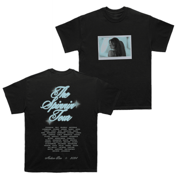 Madison Beer Merch Spinnin Tour Polaroid T-Shirt Music Fans Gifts Birthday Gift for Husband - Roseregae