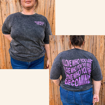 Marielle Kraft Merch The Right People Will Love You T-Shirt Gifts For Music Fans - Roseregae