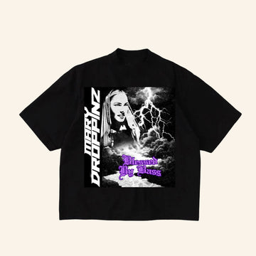 Mary Droppinz Merch Blessed By Bass T-Shirt Best Gifts For Music Lovers - Roseregae