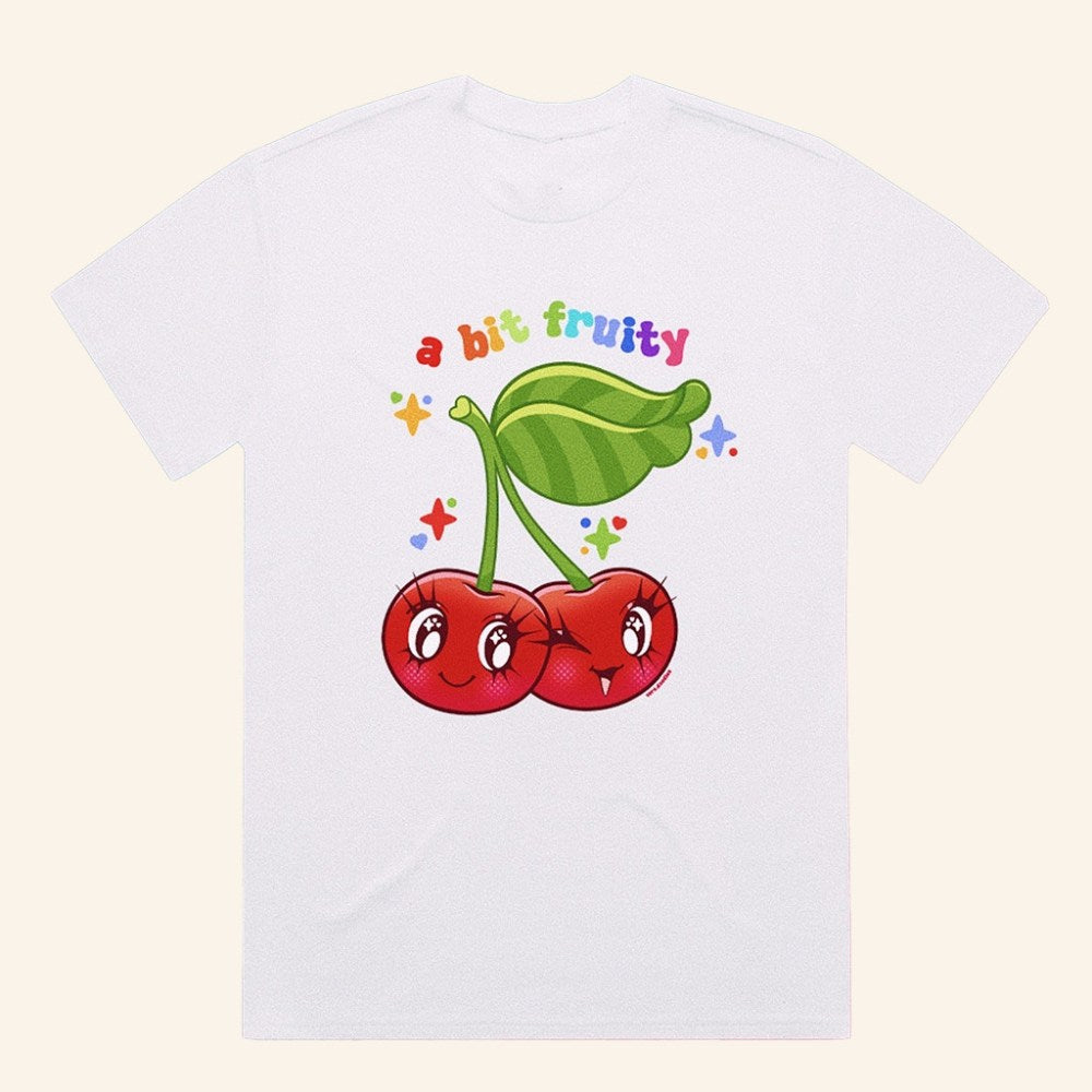 Mattxiv Merch A Bit Fruity T-Shirt Cute Cherry Shirt Gifts For Girlfriend - Roseregae