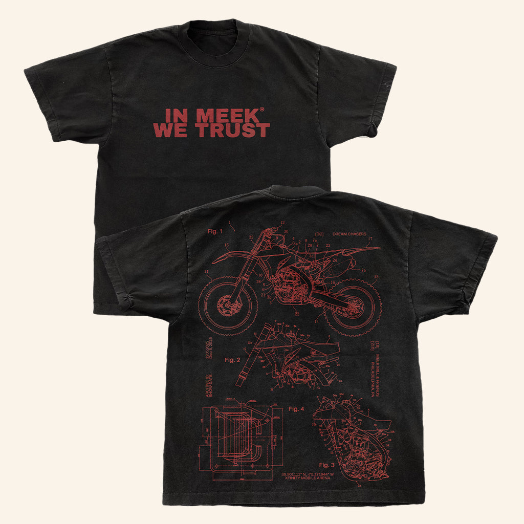 Meek Mill Merch In Meek We Trust T-Shirt Gift Ideas For Rap Lovers - Roseregae