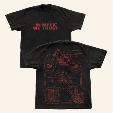 Meek Mill Merch In Meek We Trust T-Shirt Gift Ideas For Rap Lovers - Roseregae