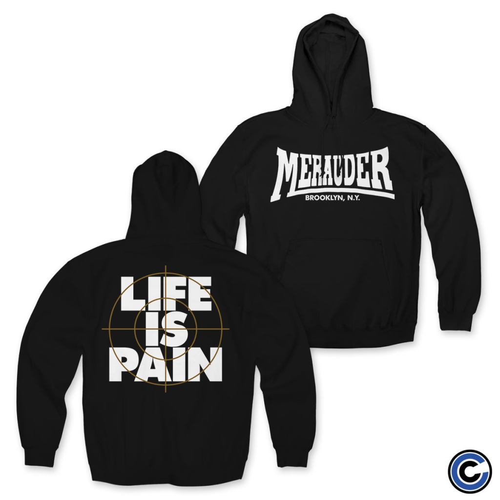 Merauder Merch Life Is Pain Demo Hoodie Merauder Hoodie - Roseregae