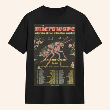 Microwave Merch Celebrating 10 Years Of The Album Much Love 2026 Tour Shirt Gift For Rock Lover - Roseregae