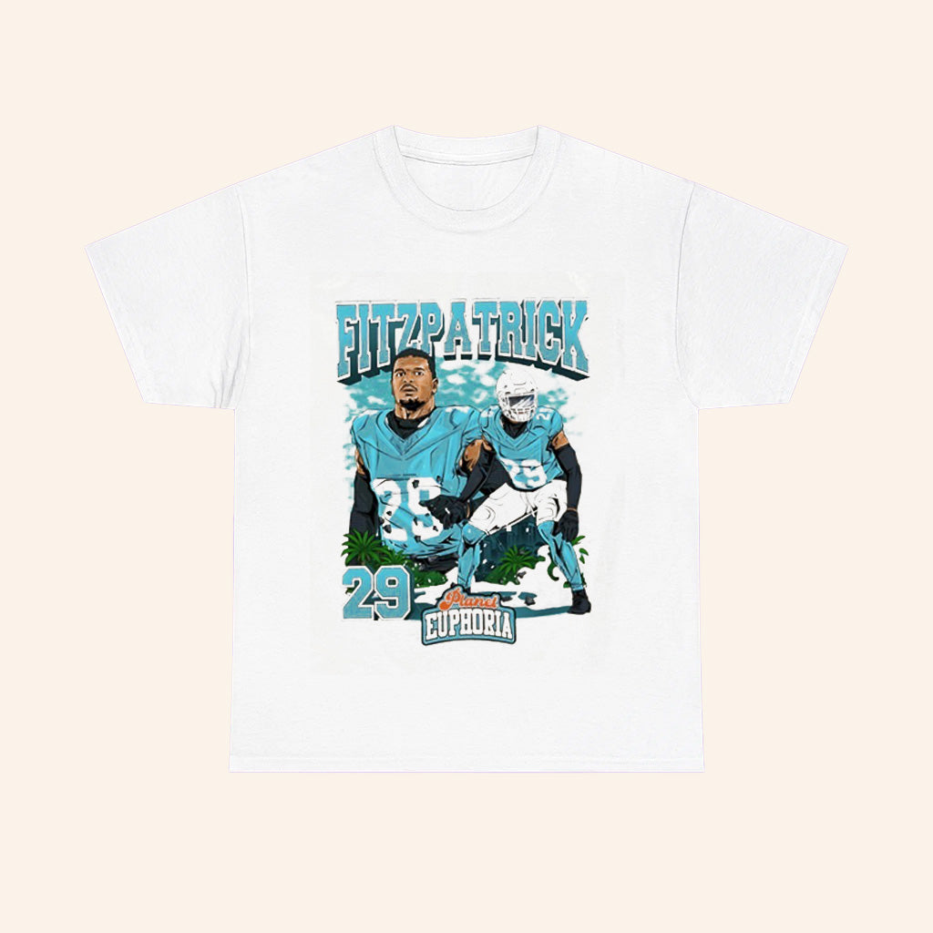 Minkah Fitzpatrick 29 Miami Dolphins Nfl Football Graphic T Shirt - Roseregae