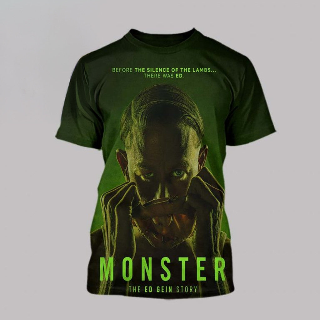 Monster The Ed Gein Story Movie 2025 Before The Silence Of The Lambs T-Shirt Gifts For Fans - Roseregae