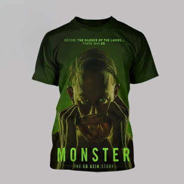 Monster The Ed Gein Story Movie 2025 Before The Silence Of The Lambs T-Shirt Gifts For Fans - Roseregae