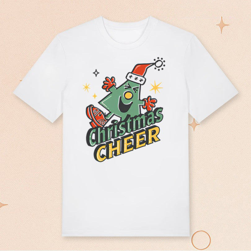 Mr Men Little Miss Merch Christmas Cheer T-Shirt Xmas Gifts For Daughters - Roseregae