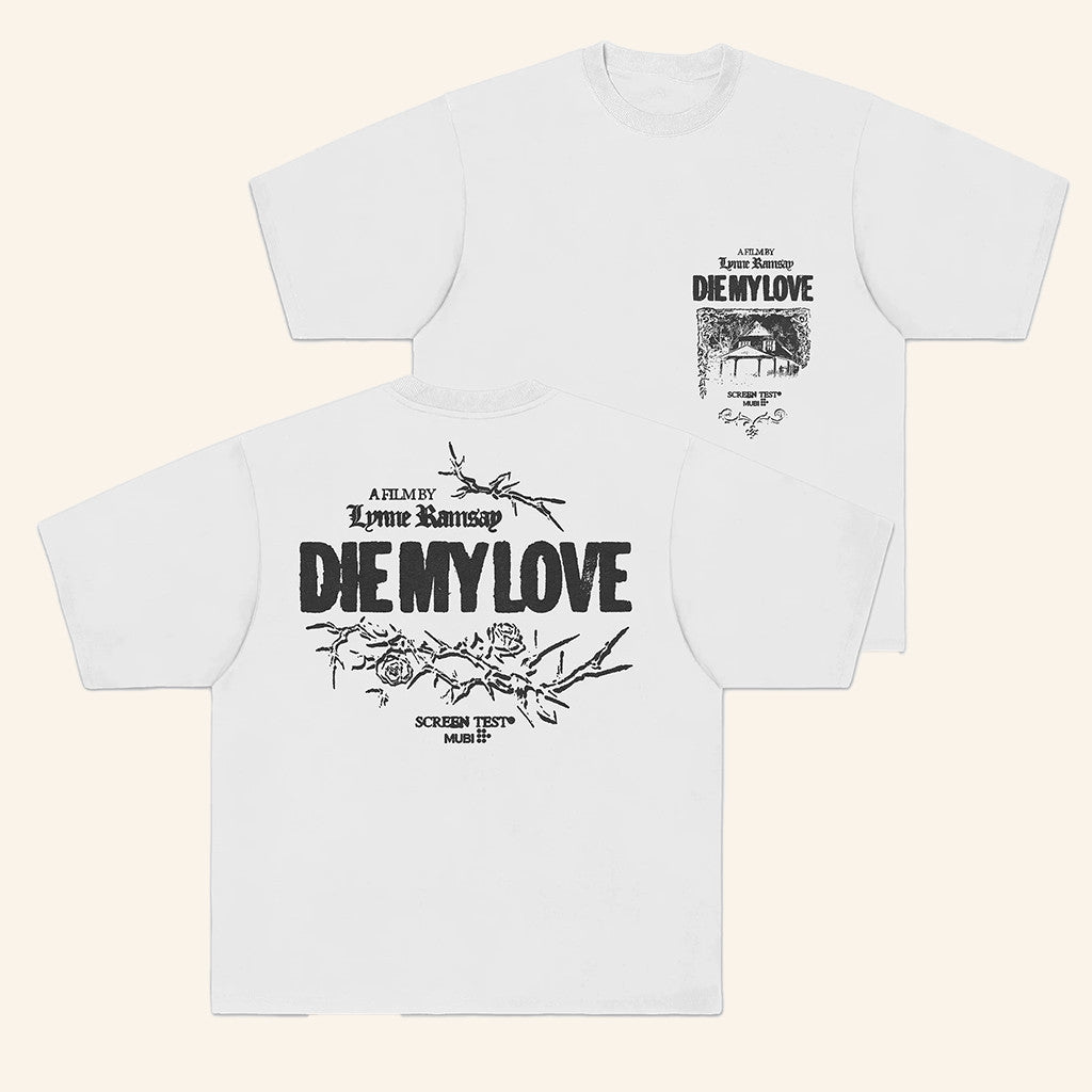Mubi Merch Die My Love X SCRT T-Shirt Unique Gifts For Girlfriend - Roseregae