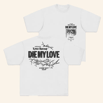 Mubi Merch Die My Love X SCRT T-Shirt Unique Gifts For Girlfriend - Roseregae