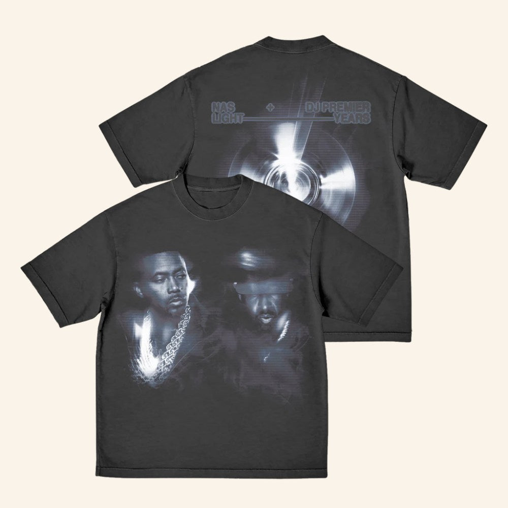 NAS Merch NAS And DJ Premier Light Years T-Shirt Gifts For Music Lovers - Roseregae