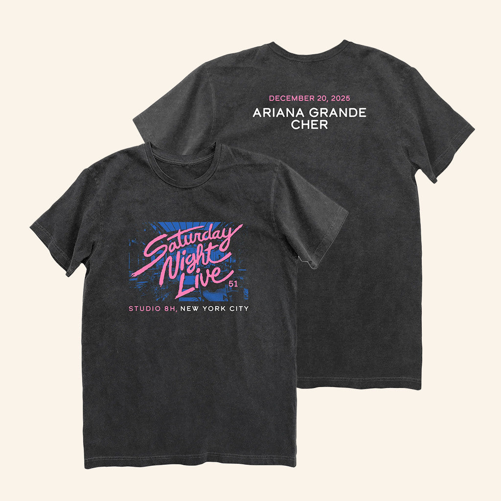 NBC Merch Saturday Night Live 51 Concert T-Shirt Show 9 Ariana Grande And Cher Shirt Fan Gifts - Roseregae