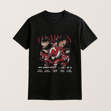 New Jersey Hockey 5 Stars Shirt New Jersey Hockey Merch Gifts For Sisters - Roseregae