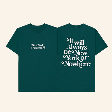 New York Or Nowhere Merch Motto T-Shirt Unique Birthday Gift For Wife - Roseregae