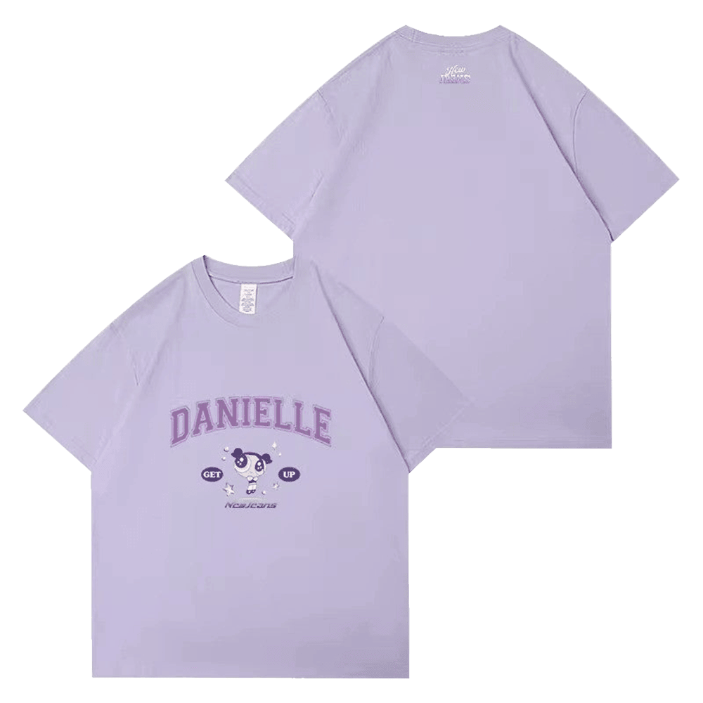 NewJeans GET UP X The Powerpuff Girls Member T-shirt NewJeans Merch Gifts For Fans - Roseregae