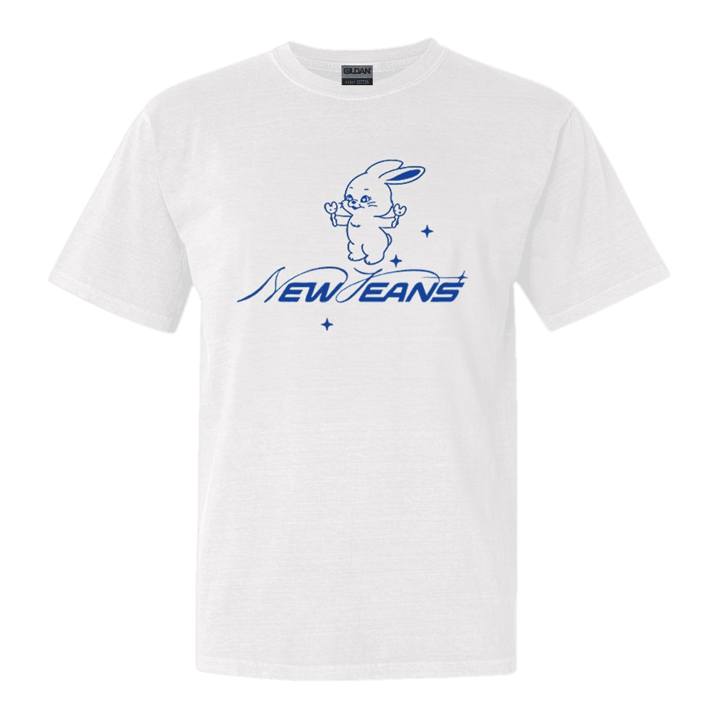 NewJeans Merch Kpop NewJeans Bunny T-Shirt Kpop Gifts For Fans Anniversary Gift for Men - Roseregae