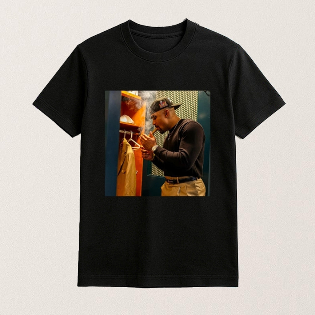 Nikki Bella Jalen Hurts Smoking T-Shirt Philadelphia Eagles Shirt Gifts For Nikki Bella Lovers - Roseregae