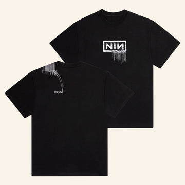 Nine Inch Nails Merch With Teeth 20 Thread T-Shirt Gifts For A Rock Music Lover - Roseregae
