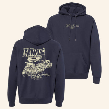 Noah Kahan Merch Cape Elizabeth Hoodie Gift Ideas For Boyfriend - Rose Regae