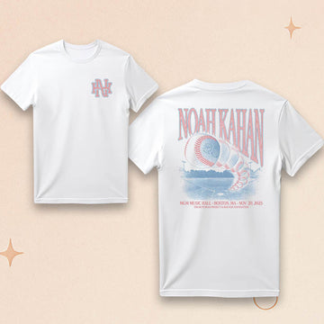 Noah Kahan Merch Noah Kahan 2025 Boston Benefit Show T-Shirt Gifts For Music Lovers - Roseregae