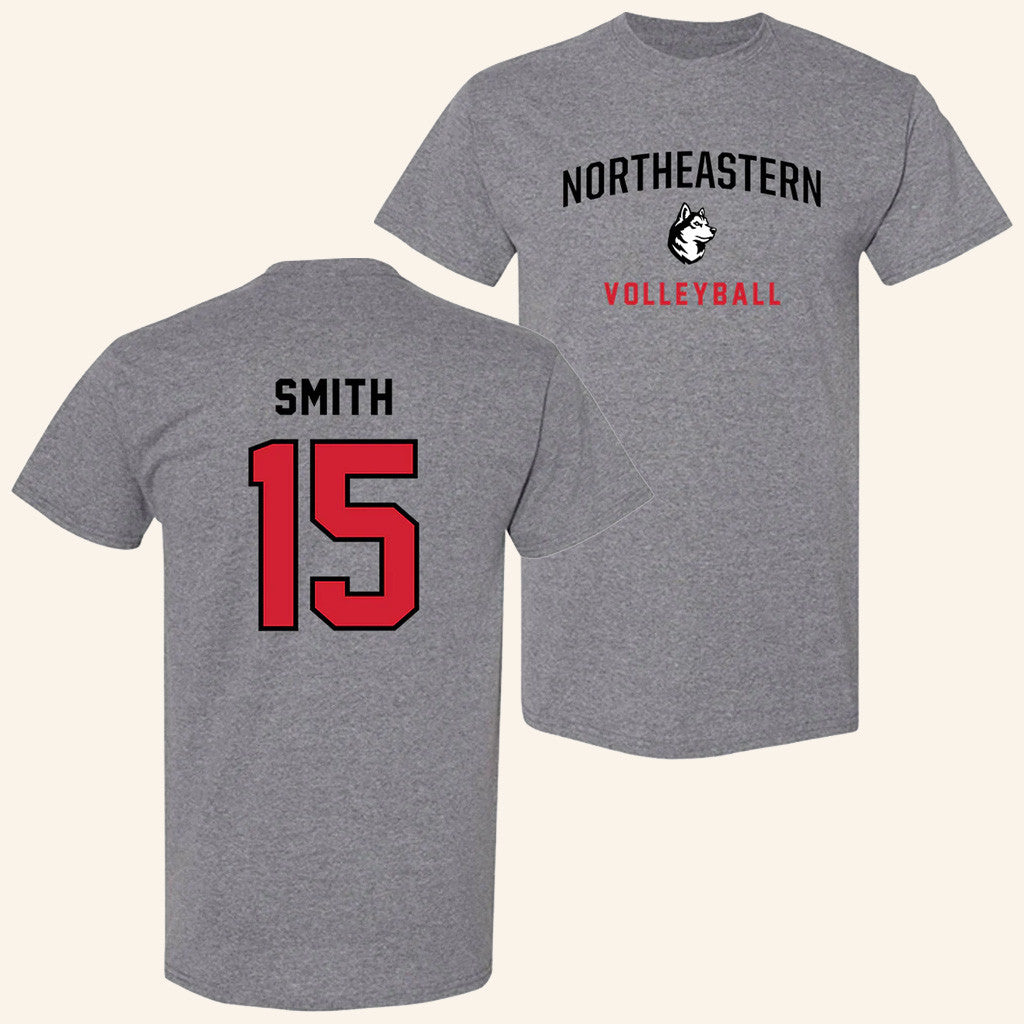 Northeastern Merch Women's Volleyball Brynn Smith 15 T-Shirt Presents For Fans - Roseregae