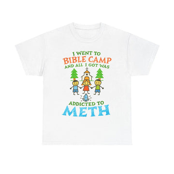 Notsafeforwear Merch Bible Camp T-Shirt Gift Ideas For Friends - Roseregae