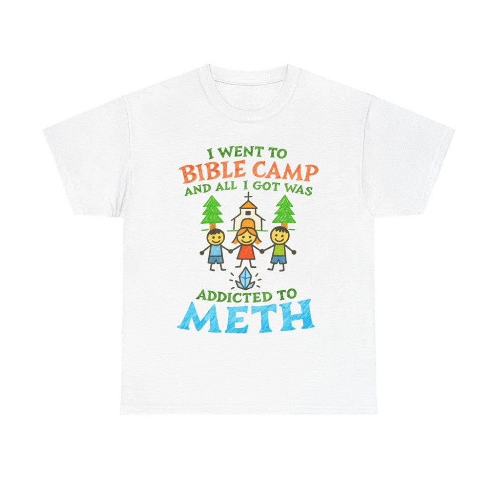 Notsafeforwear Merch Bible Camp T-Shirt Gift Ideas For Friends - Roseregae